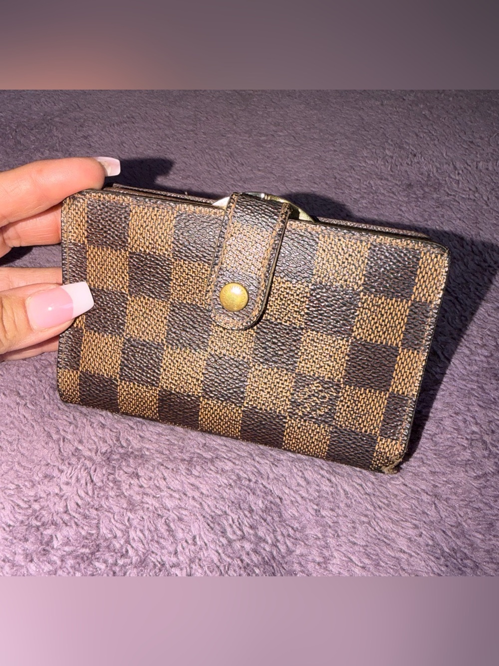 Louis Vuitton 🤎 Brown Damier Canvas Small Wallet - Picture 3 of 9